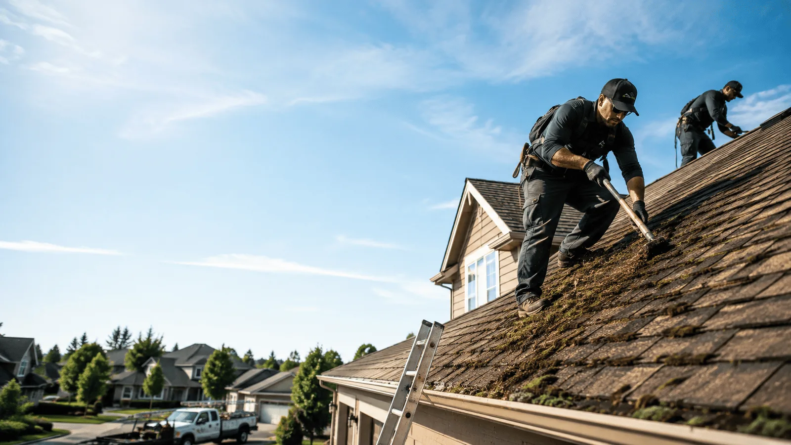 Roof Moss Removal in Big Rock, TN near me